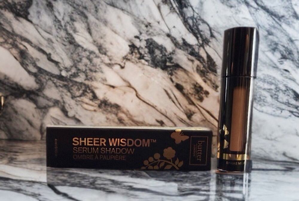 BUTTER LONDON Sheer Wisdom Serum Shadow 4 ml / .13 oz SEPIA TAN ~ New In Box